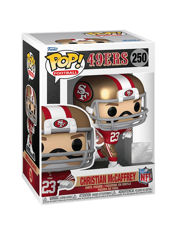 Amazon.com: Funko Pop! Football: 49ers - Christian McCaffrey CMC